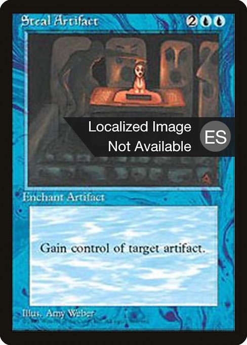 Steal Artifact (Fourth Edition Foreign Black Border #105)
