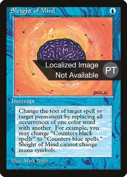 Sleight of Mind (Fourth Edition Foreign Black Border #102)