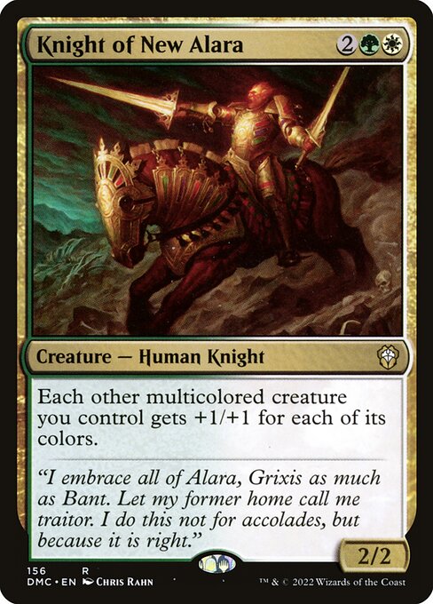 Knight of New Alara (Dominaria United Commander #156)
