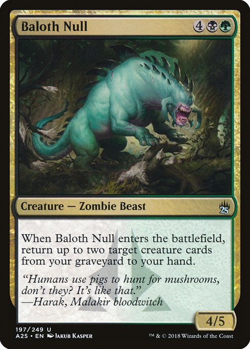Baloth Null (Masters 25 #197)