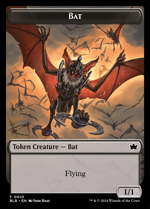 Bat (Bloomburrow Tokens #10)