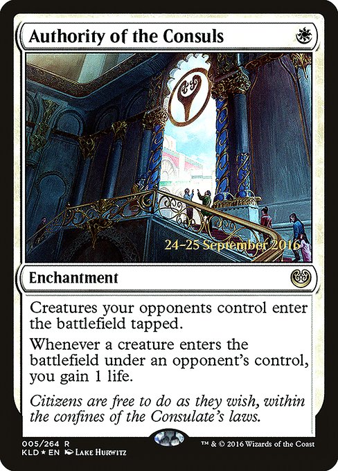 Authority of the Consuls (Kaladesh Promos #5s)