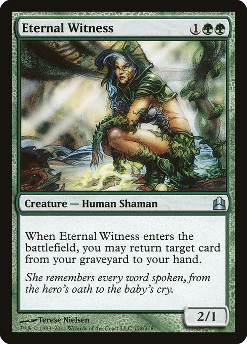 Eternal Witness (Commander 2011 #152)