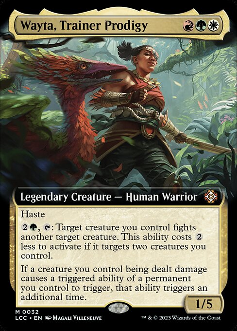 Wayta, Trainer Prodigy (The Lost Caverns of Ixalan Commander #32)