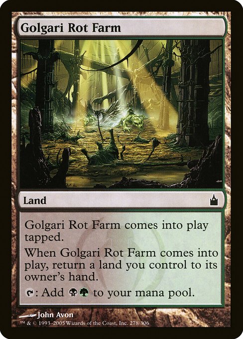 Golgari Rot Farm card image