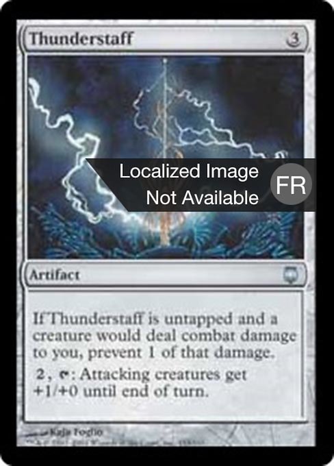 Thunderstaff (Darksteel #153)