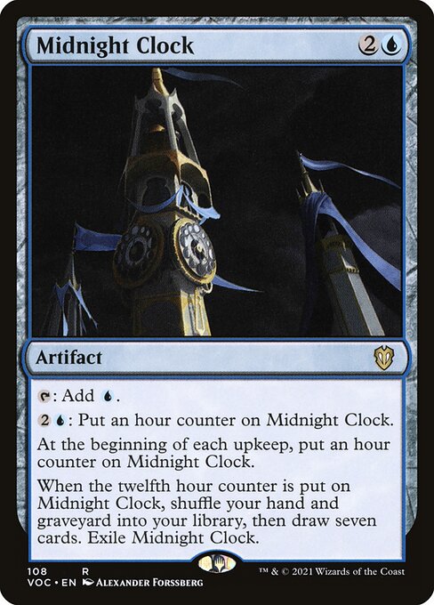 Midnight Clock (Crimson Vow Commander #108)