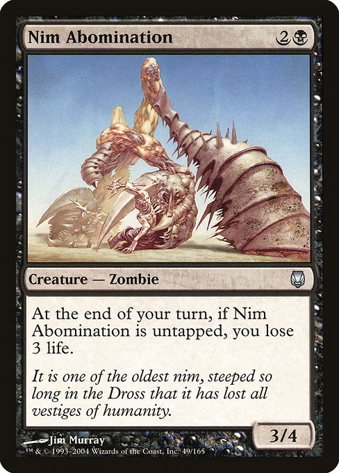 Nim Abomination card image