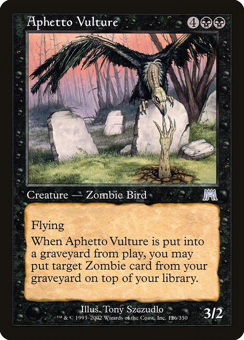 Aphetto Vulture (Onslaught #126)