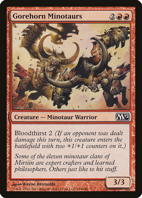 Gorehorn Minotaurs card image