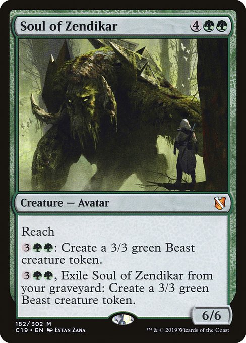 Soul of Zendikar (Commander 2019 #182)