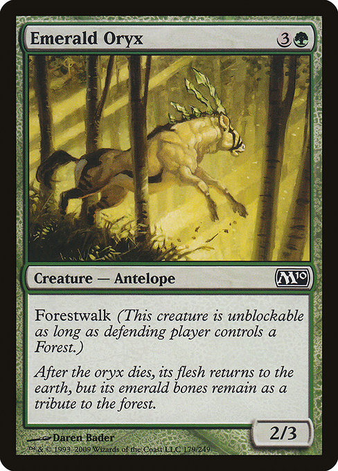 Emerald Oryx card image