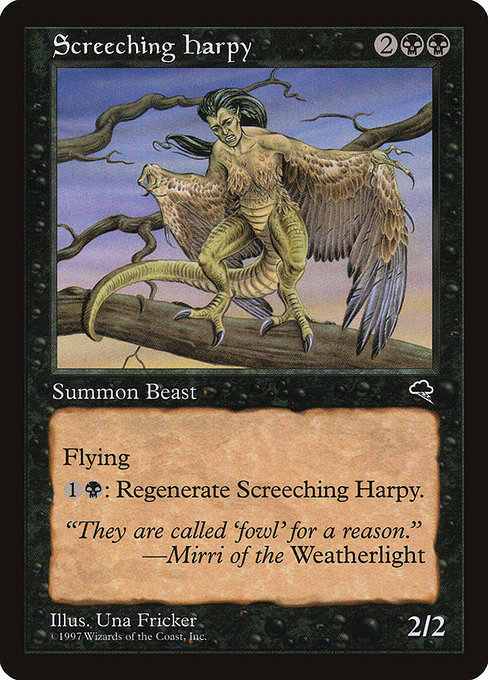 Screeching Harpy card image