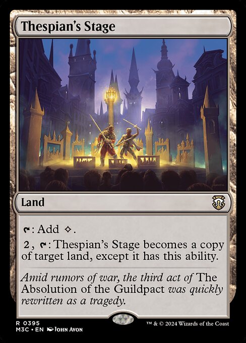 Thespian's Stage (Modern Horizons 3 Commander #395)