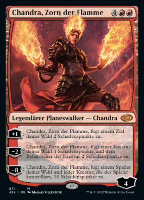 Chandra, Flame's Fury (Jumpstart 2022 #511)