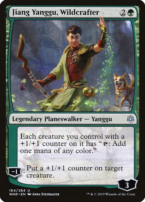 Jiang Yanggu, Wildcrafter (WAR)