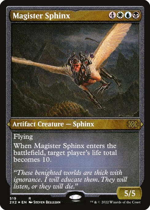 Magister Sphinx (Double Masters 2022 #519)