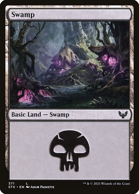Swamp (Strixhaven: School of Mages #371)