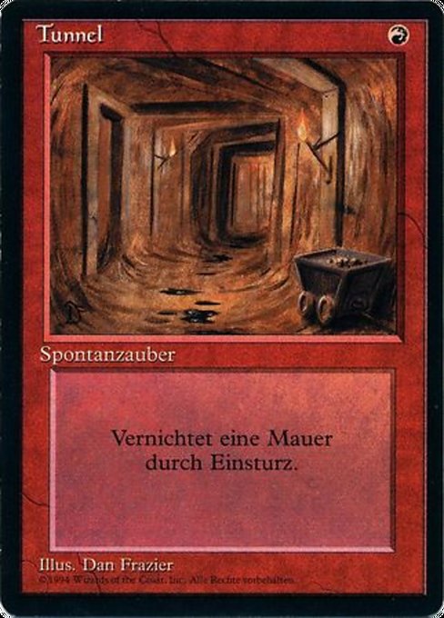 Tunnel (Foreign Black Border #181)