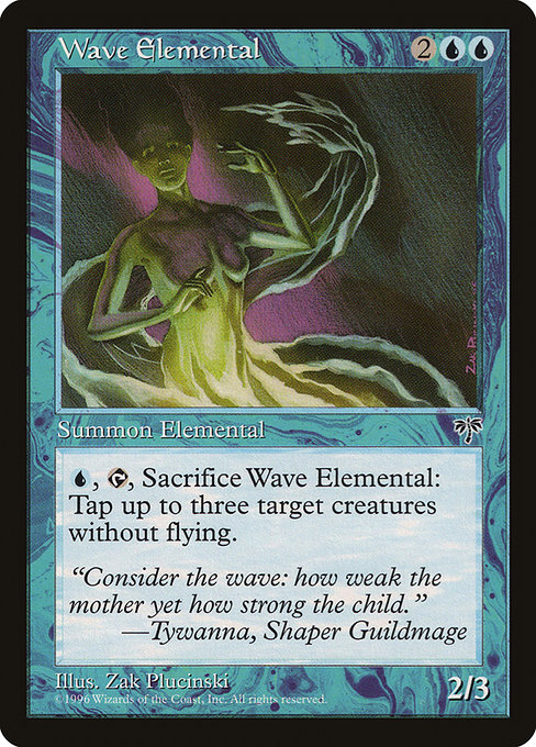 Wave Elemental (Mirage #102)
