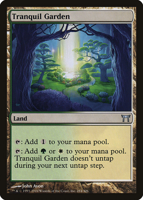 Tranquil Garden card image