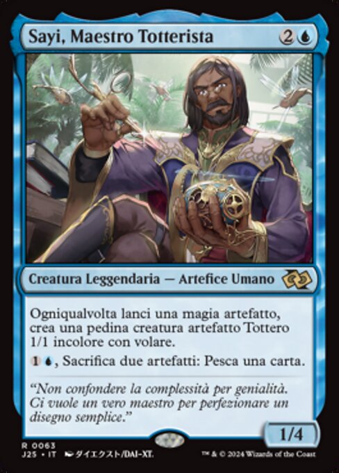 Sayi, Maestro Totterista