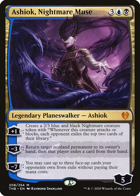 Ashiok, Nightmare Muse (thb) 208 Ashiok, Nightmare Muse (thb) 208