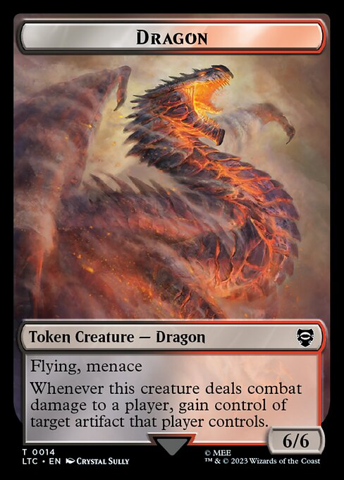 Dragon (Tales of Middle-earth Commander Tokens #14)