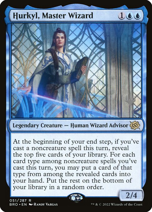 Hurkyl, Master Wizard (The Brothers' War Promos #51p)