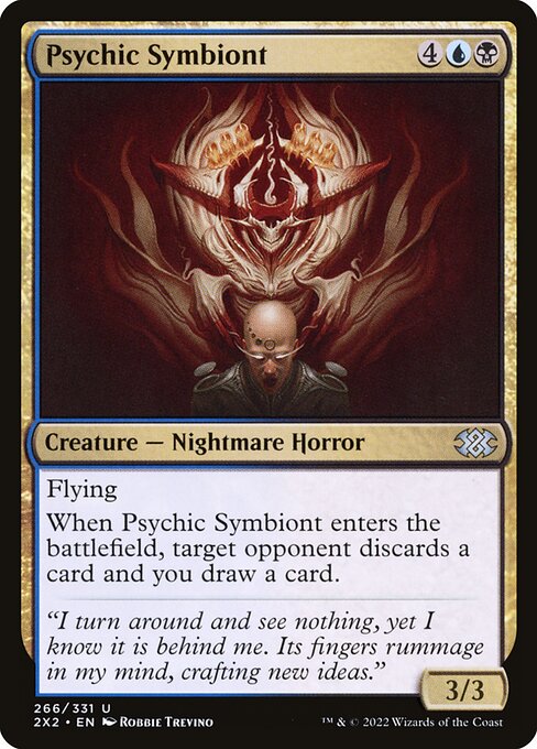 Psychic Symbiont (Double Masters 2022 #266)