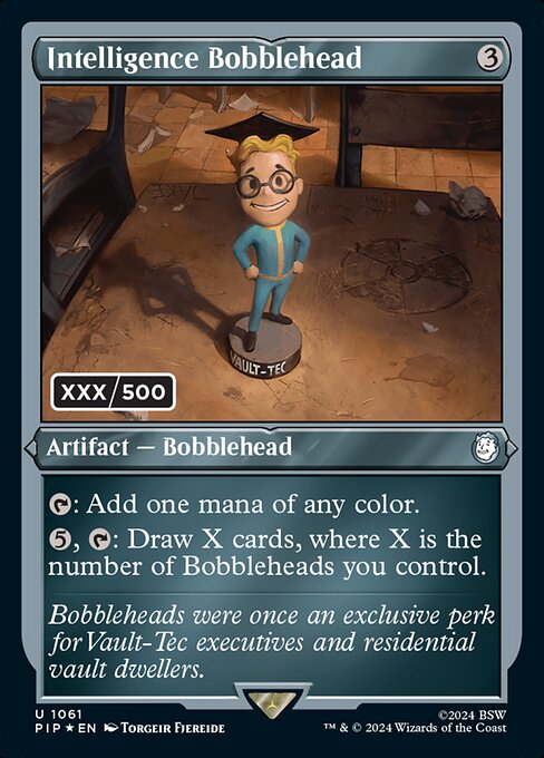 Intelligence Bobblehead (pip) 1061