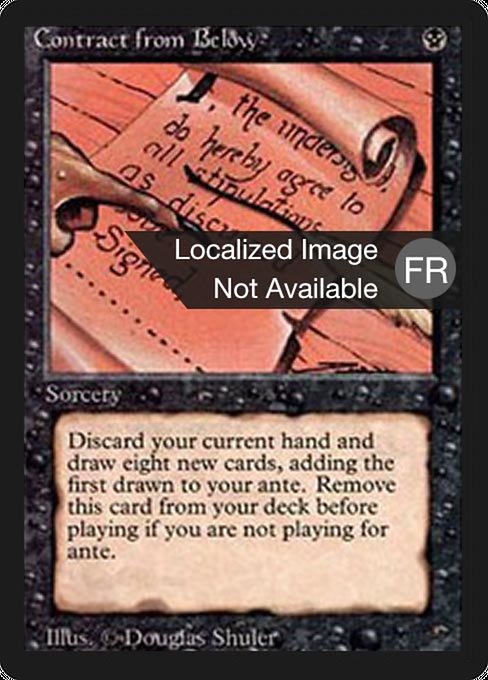 Contract from Below (Foreign Black Border #97)