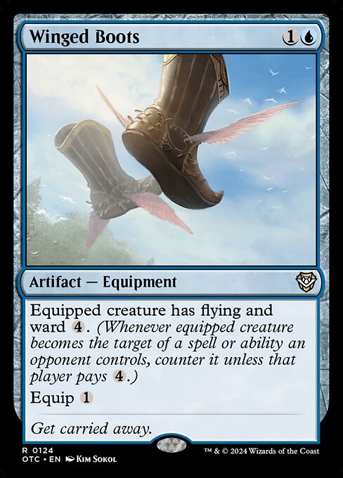 Winged Boots (Outlaws of Thunder Junction Commander #124)