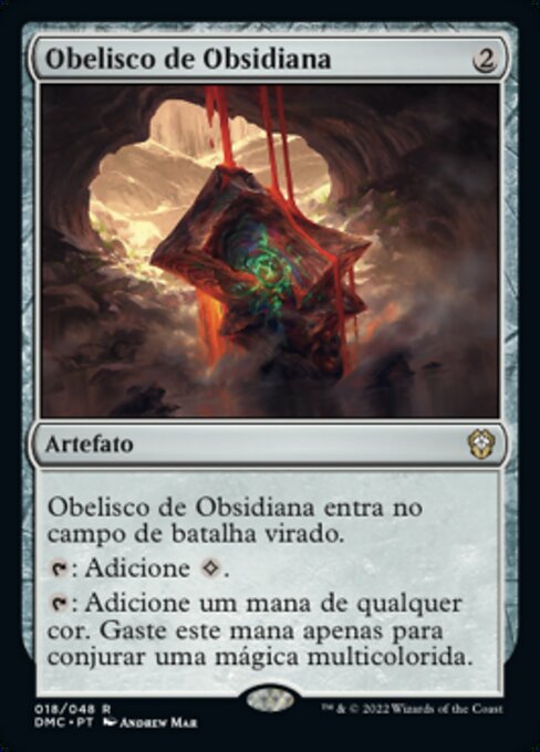 Obsidian Obelisk (Dominaria United Commander #18)