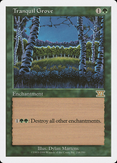 Tranquil Grove (Classic Sixth Edition #258)