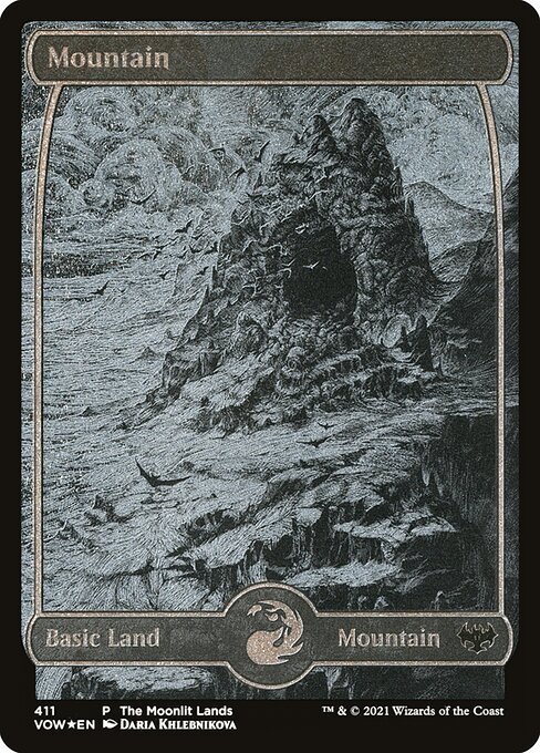 Mountain (Innistrad: Crimson Vow #411)