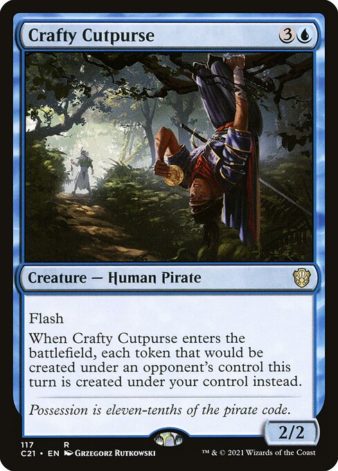 Crafty Cutpurse (Commander 2021 #117)