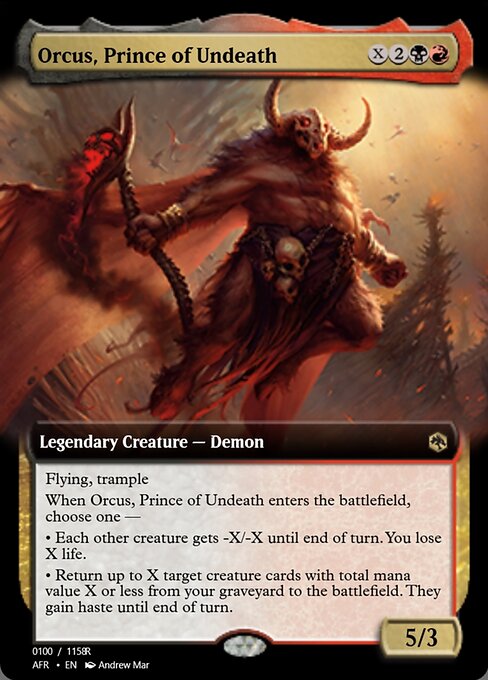 Orcus, Prince of Undeath (Magic Online Promos #92816)