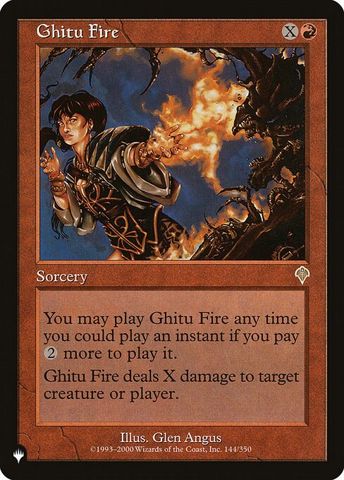Ghitu Fire (The List #855)