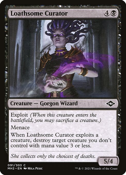 Loathsome Curator card image