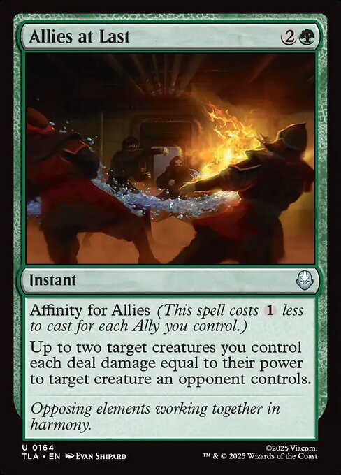 Allies at Last magic the gathering card art