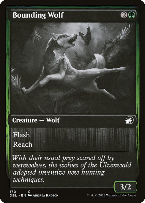 Bounding Wolf card image