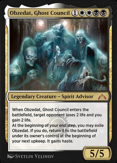 Obzedat, Ghost Council (Explorer Anthology 3 #16)