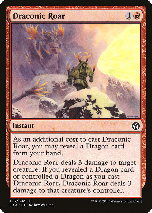 Draconic Roar (Iconic Masters #123)