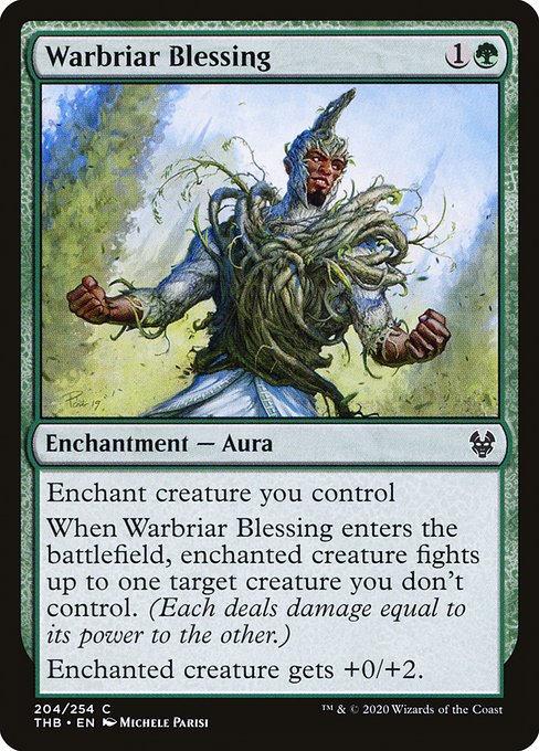 Warbriar Blessing (Theros Beyond Death #204)