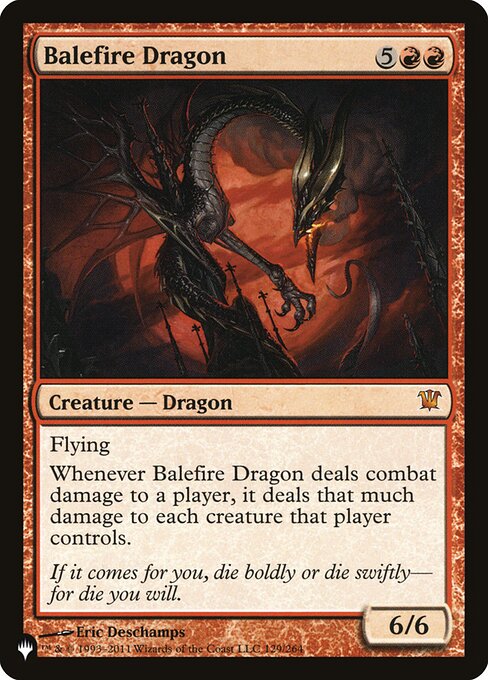 Balefire Dragon (The List #ISD-129)