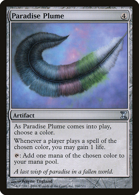 Paradise Plume (Time Spiral #260)