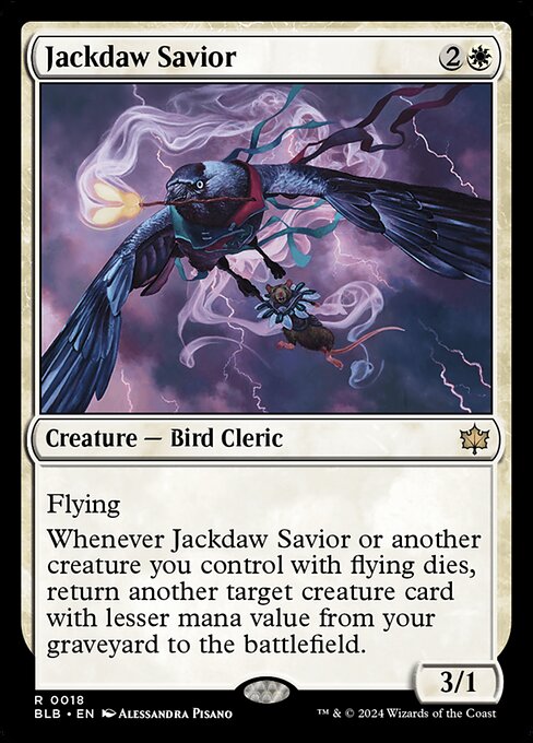 Jackdaw Savior (Bloomburrow #18)