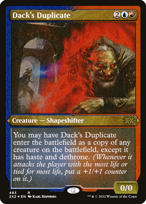 Dack's Duplicate (Double Masters 2022 #483)