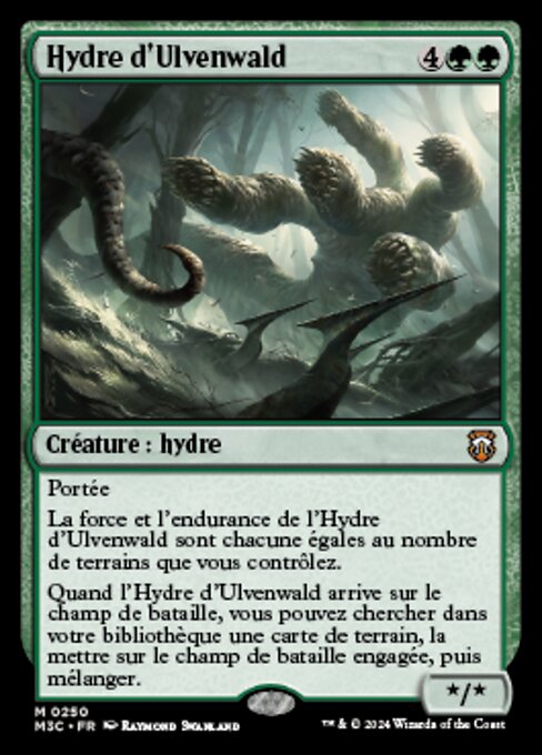 Ulvenwald Hydra (Modern Horizons 3 Commander #250)